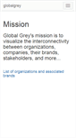 Mobile Screenshot of globalgrey.com